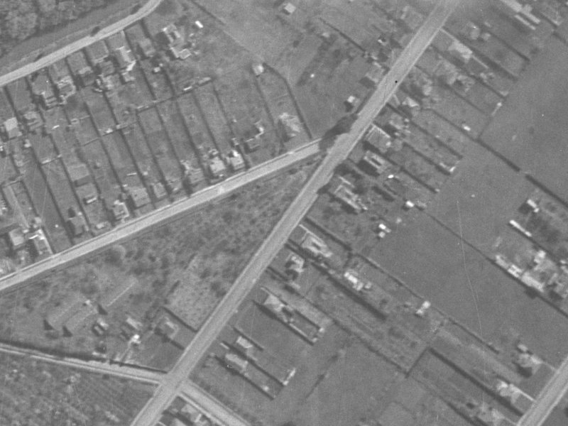 44 Rutherford Street from the air, 1940-1944