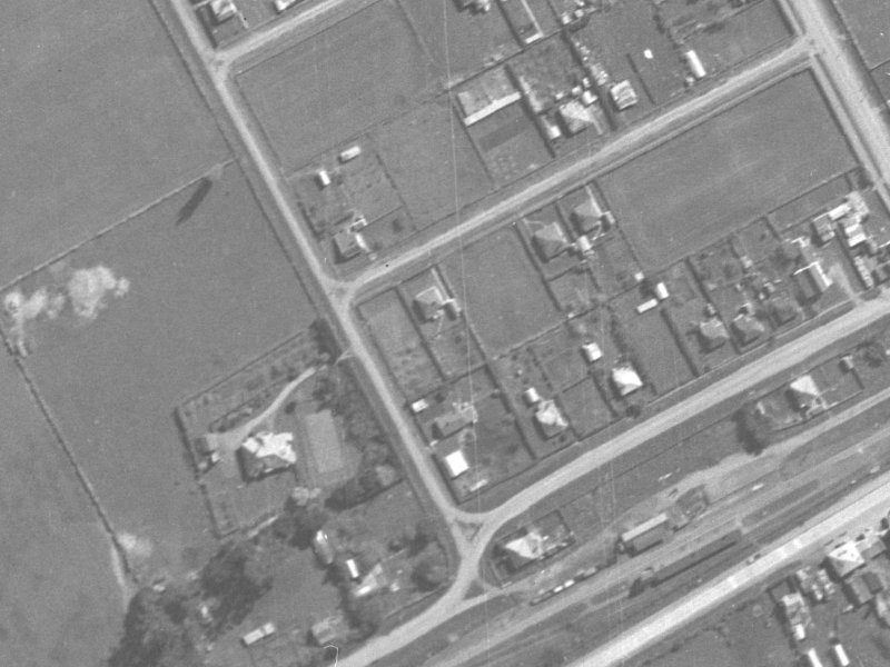 19A Mahoe Street from the air, 1940-1944