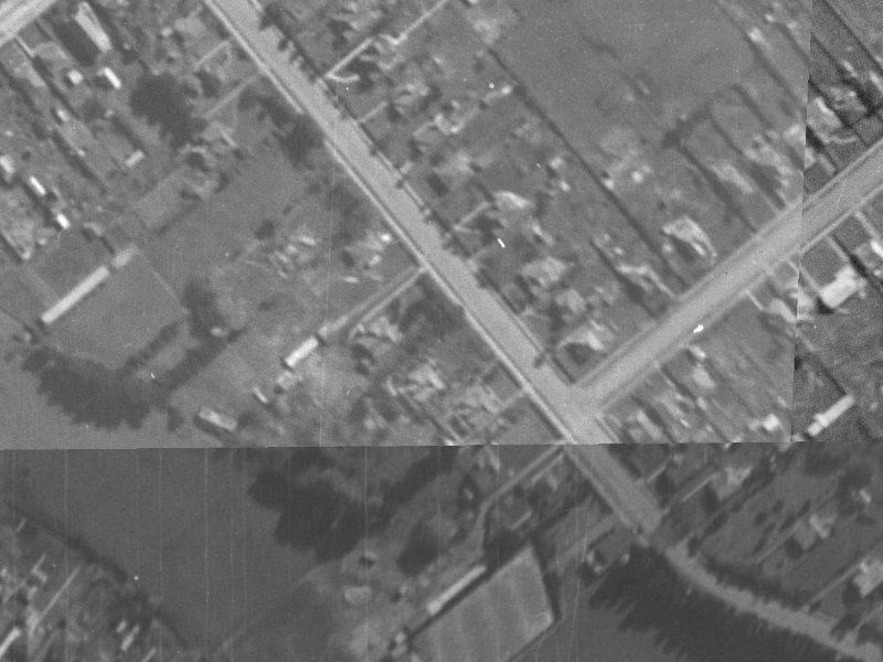 89 Domain Terrace from the air, 1940-1944