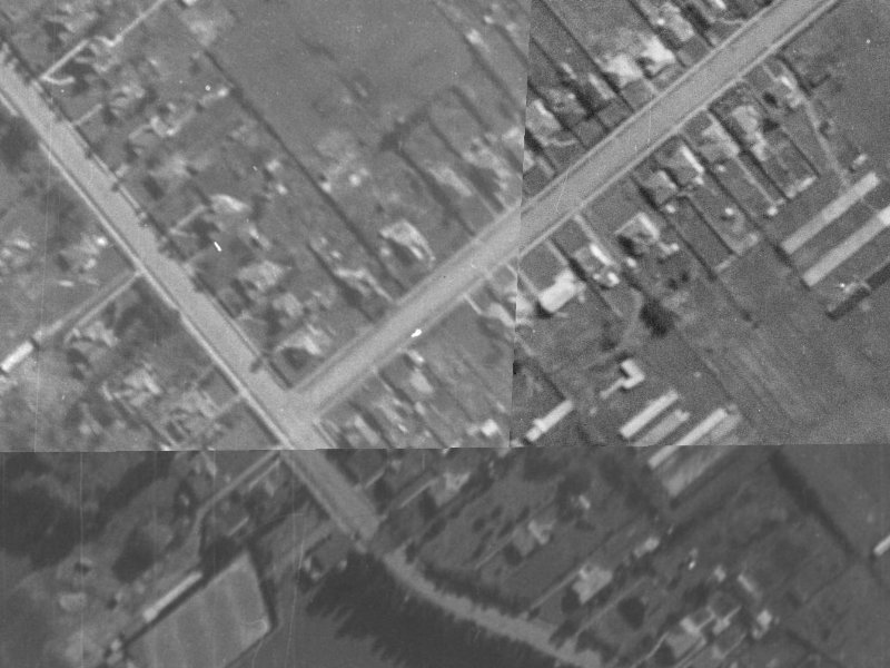 14 Edinburgh Street from the air, 1940-1944