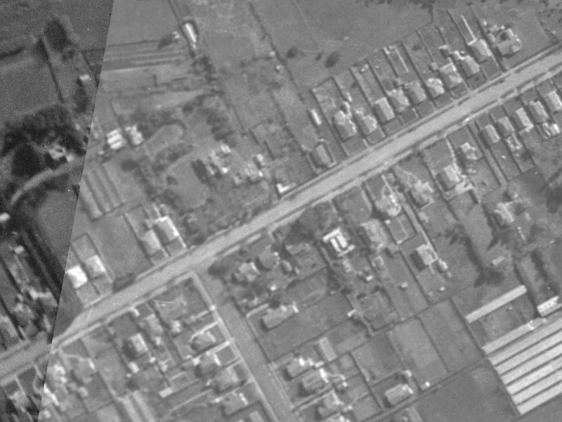 104 St Martins Road from the air, 1940-1944