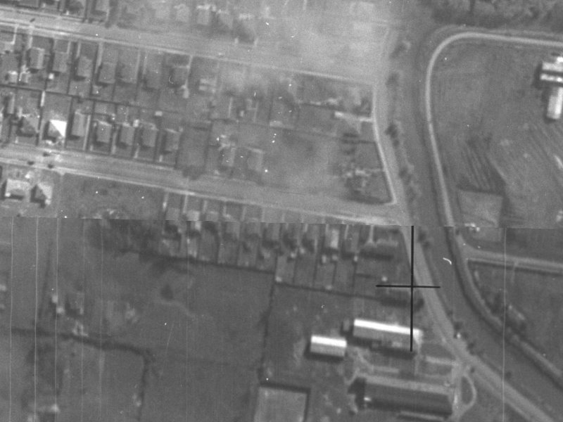 105 Marshall Street from the air, 1940-1944