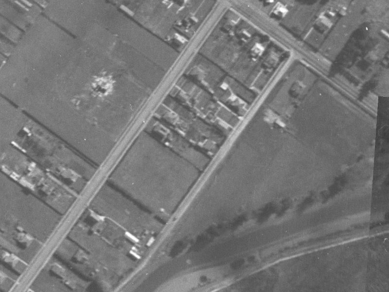 Gould Crescent from the air, 1940-1944