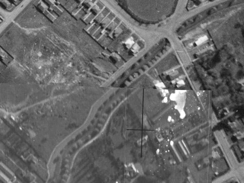 357 Eastern Terrace from the air, 1940-1944