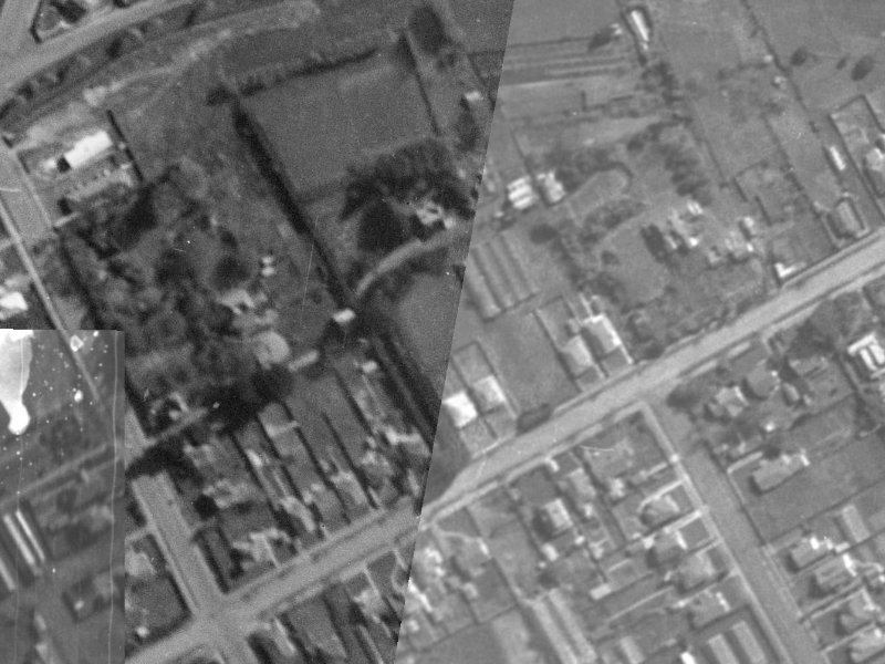 5 Wilding Street from the air, 1940-1944