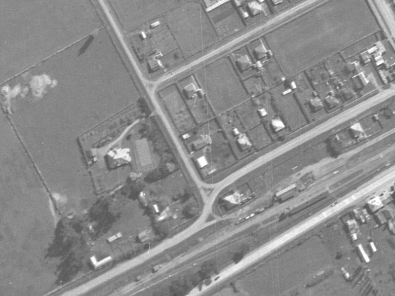 4 Bailey Street from the air, 1940-1944
