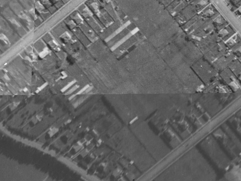 28 Edinburgh Street from the air, 1940-1944