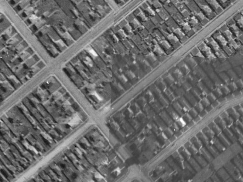 97 Roker Street from the air, 1940-1944