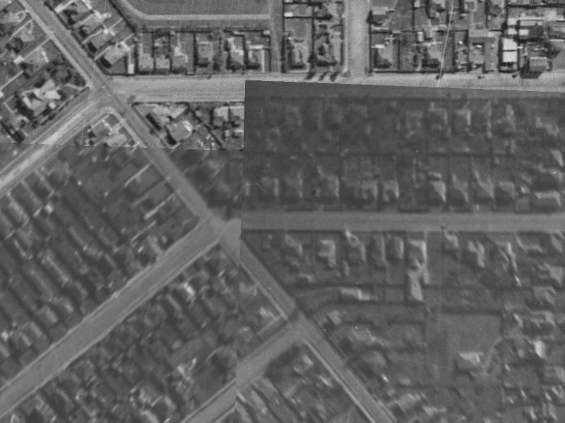 11 Boon Street from the air, 1940-1944