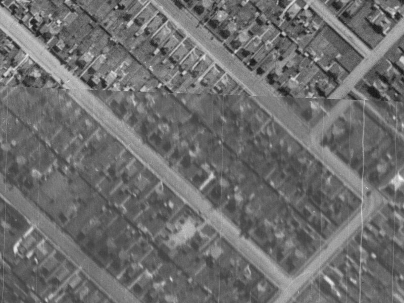 143B King Street from the air, 1940-1944