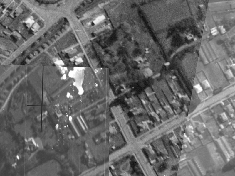 176 Wilsons Road from the air, 1940-1944