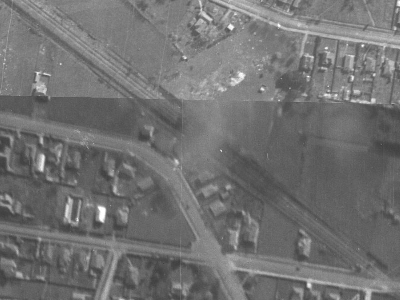 185 Opawa Road from the air, 1940-1944