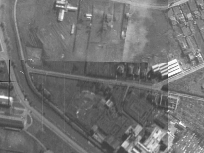 19 Barton Street from the air, 1940-1944