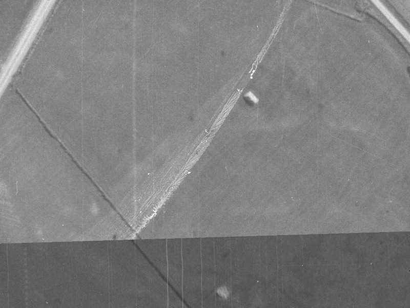 58 Oakley Crescent from the air, 1940-1944