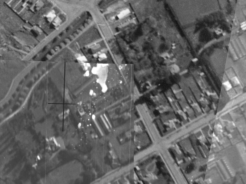 6 Hythe Lane from the air, 1940-1944