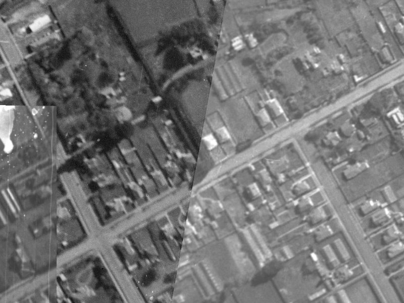 101 Saint Martins Road from the air, 1940-1944