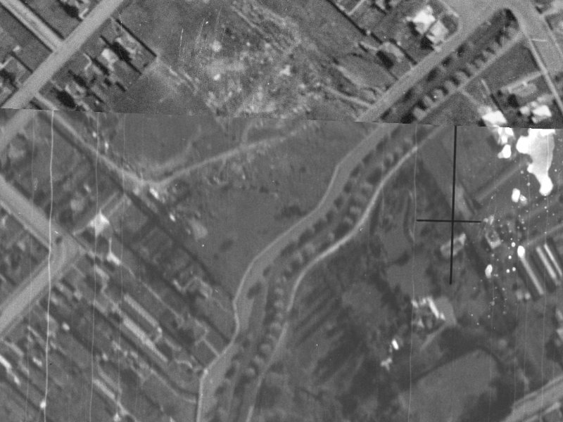 337 Eastern Terrace from the air, 1940-1944