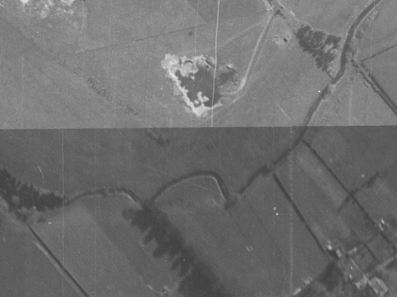25 Kinnaird Place from the air, 1940-1944