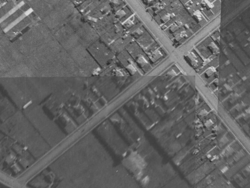 51C Neville Street from the air, 1940-1944