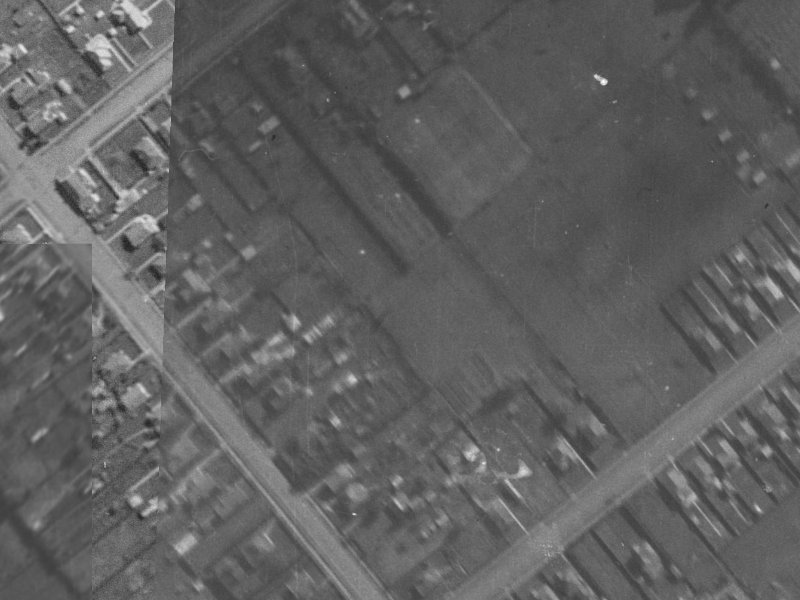 16 Dellow Place from the air, 1940-1944