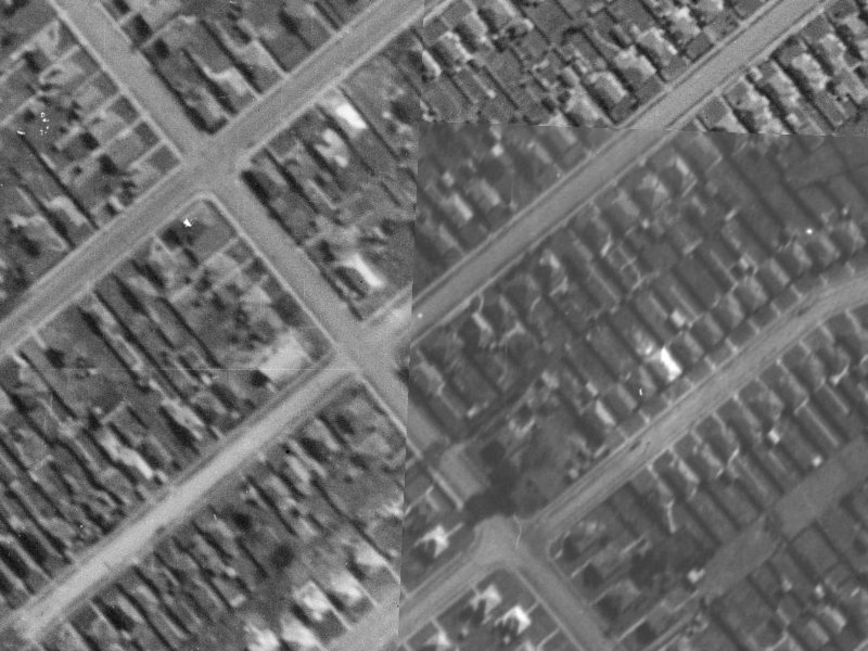 88 Roker Street from the air, 1940-1944
