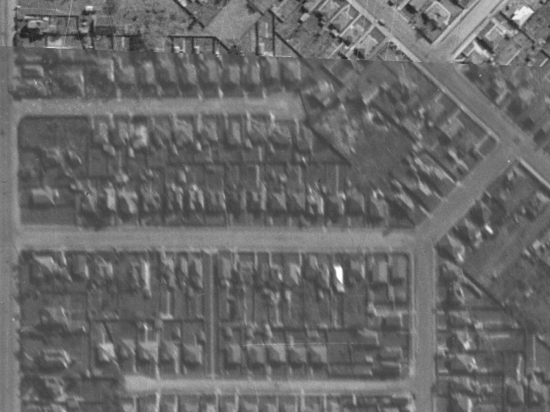 7 Southey Street from the air, 1940-1944