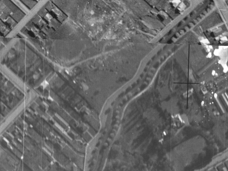 334 Eastern Terrace from the air, 1940-1944