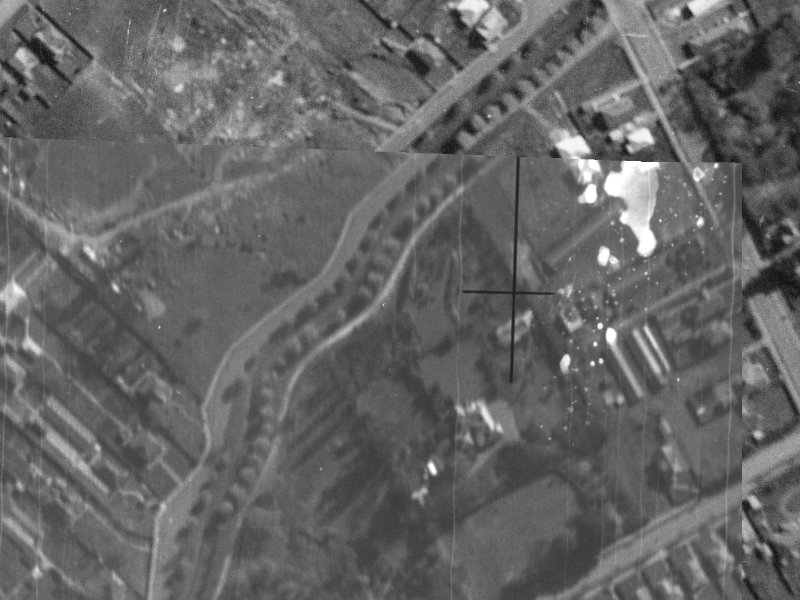 Riverlaw Terrace from the air, 1940-1944