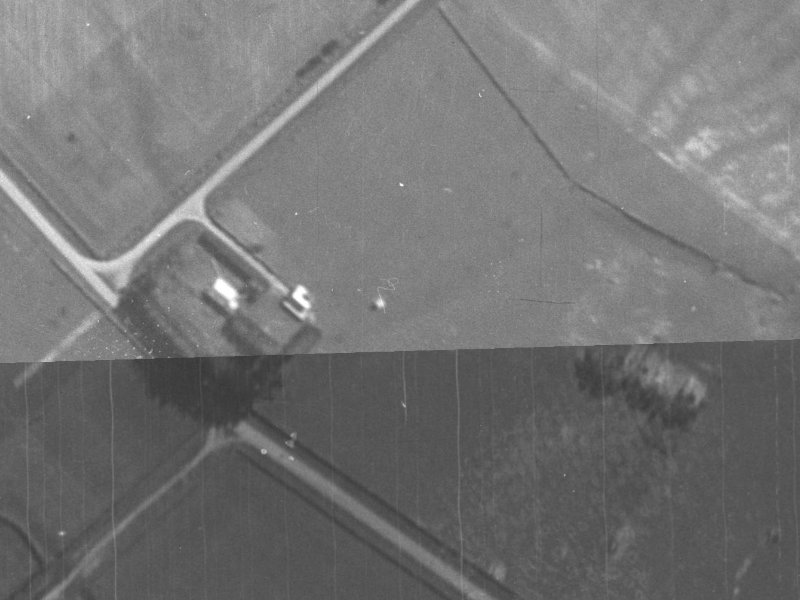 28 Clematis Place from the air, 1940-1944