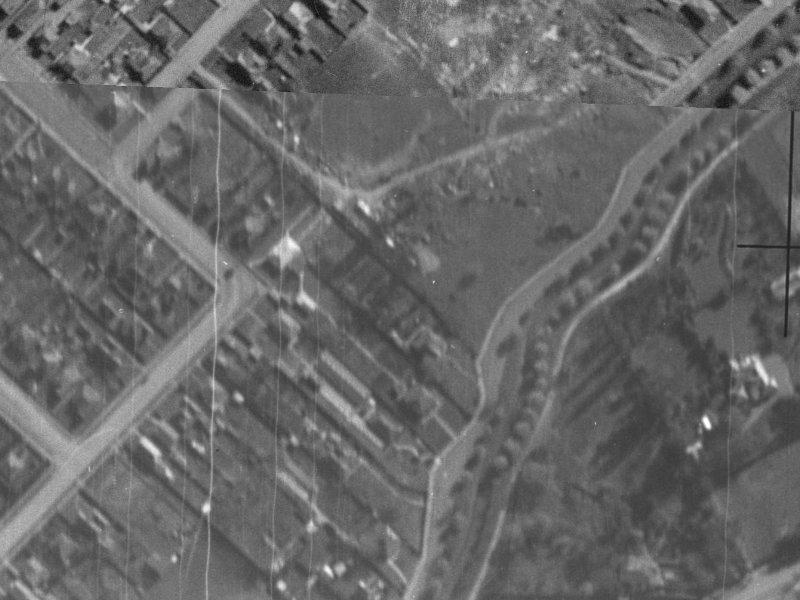 327 Eastern Terrace from the air, 1940-1944