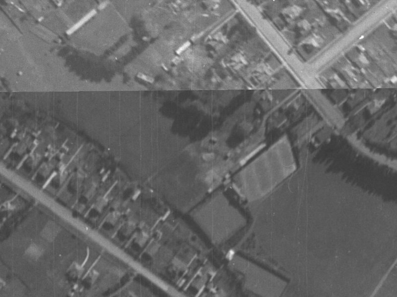 7A Stable Court Lane from the air, 1940-1944