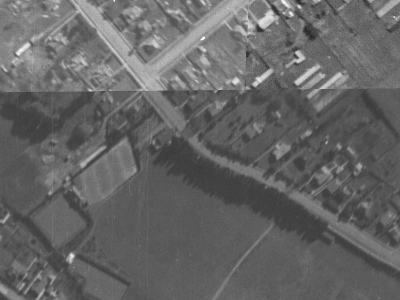 78 Domain Terrace from the air, 1940-1944