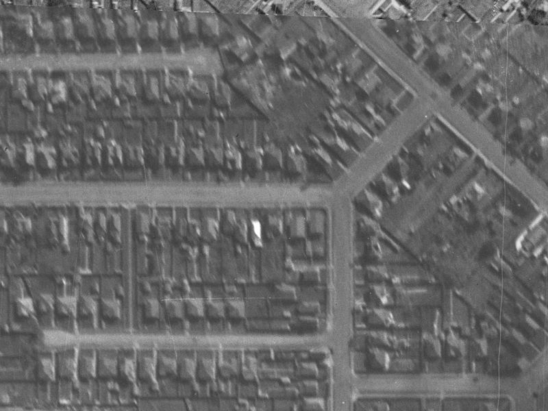 48 Southey Street from the air, 1940-1944