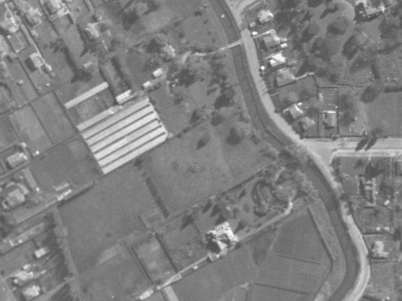 4 Derrett Place from the air, 1940-1944