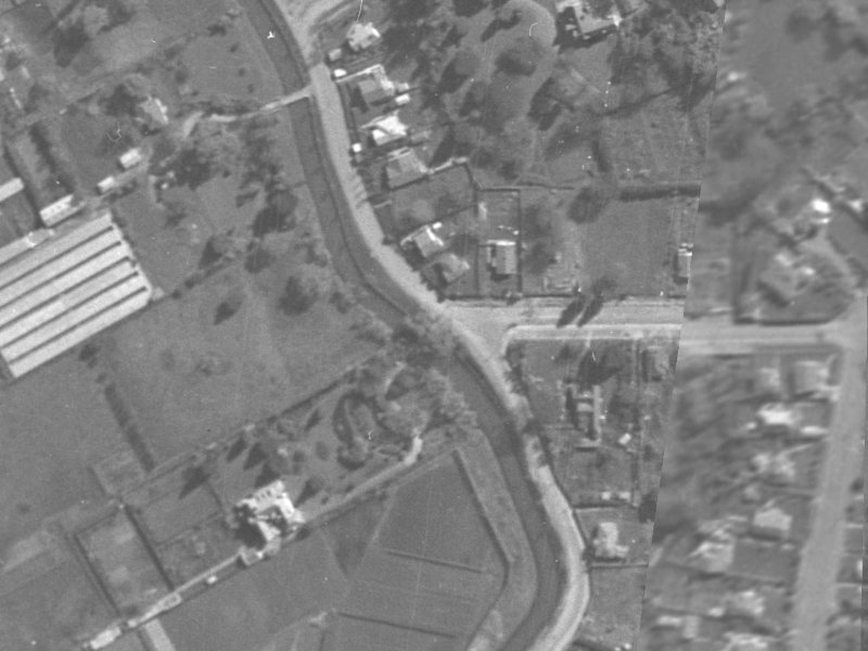 181 Fifield Terrace from the air, 1940-1944