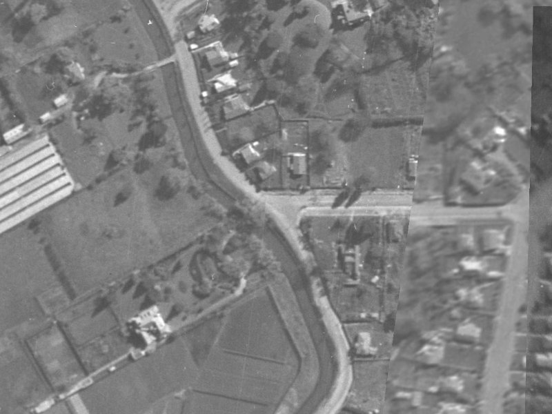 188 Fifield Terrace from the air, 1940-1944