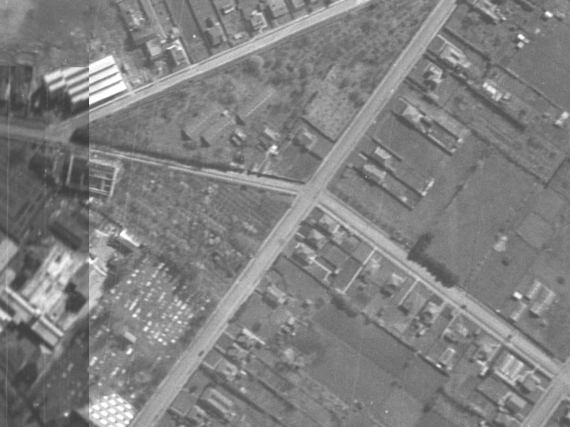 65B Rutherford Street from the air, 1940-1944