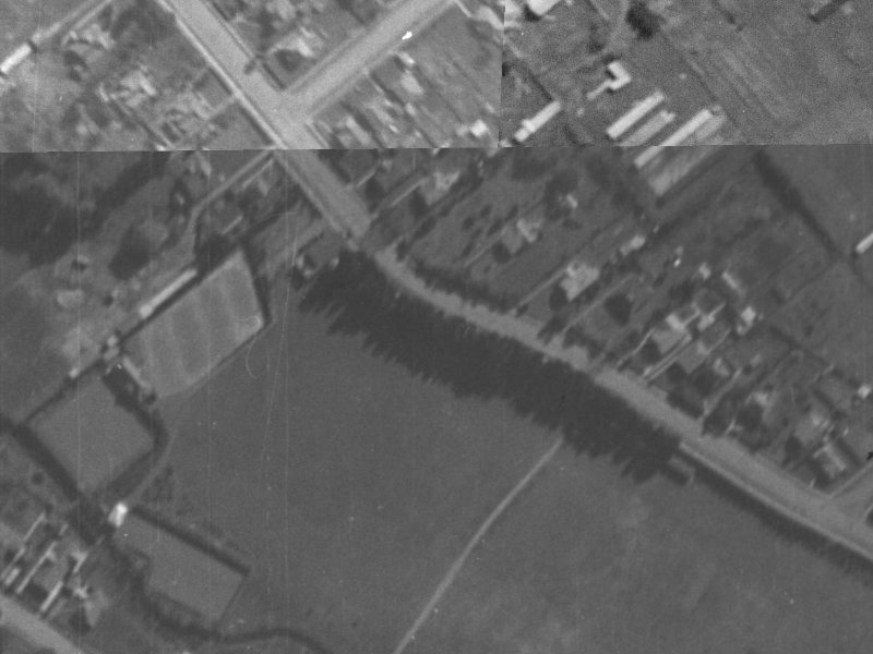 75–77 Domain Terrace from the air, 1940-1944