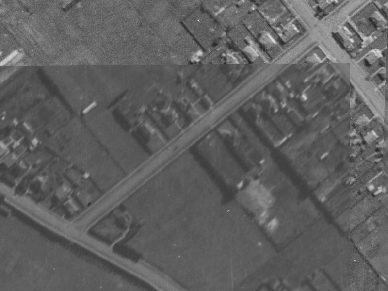 38 Neville Street from the air, 1940-1944