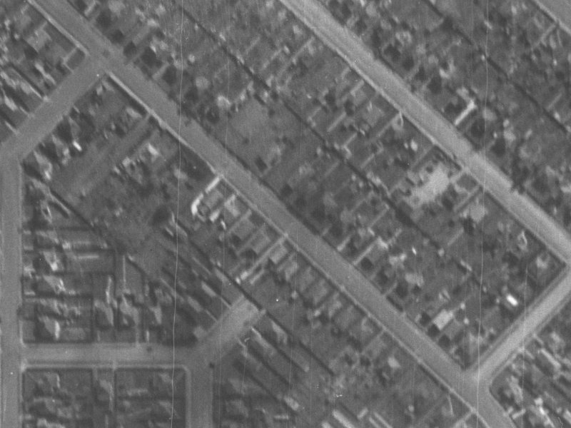 125A Southampton Street from the air, 1940-1944