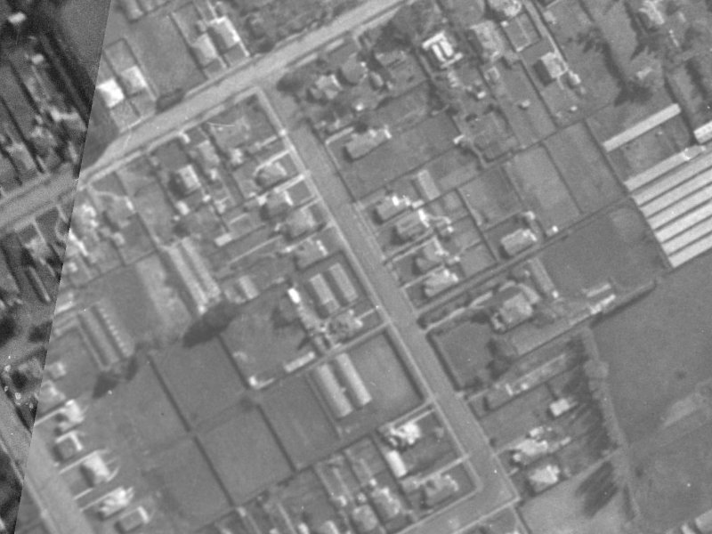 16 Prossers Road from the air, 1940-1944