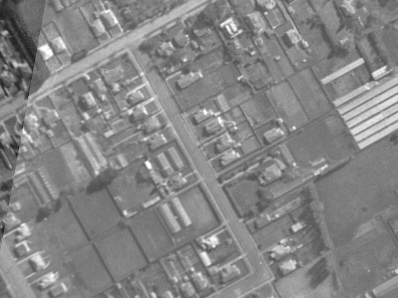 23 Prossers Road from the air, 1940-1944