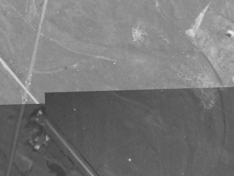 135 Branston Street from the air, 1940-1944