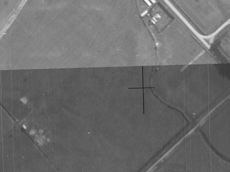 15–17 Oakley Crescent from the air, 1940-1944
