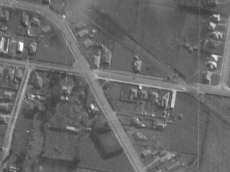97 Garlands Road from the air, 1940-1944