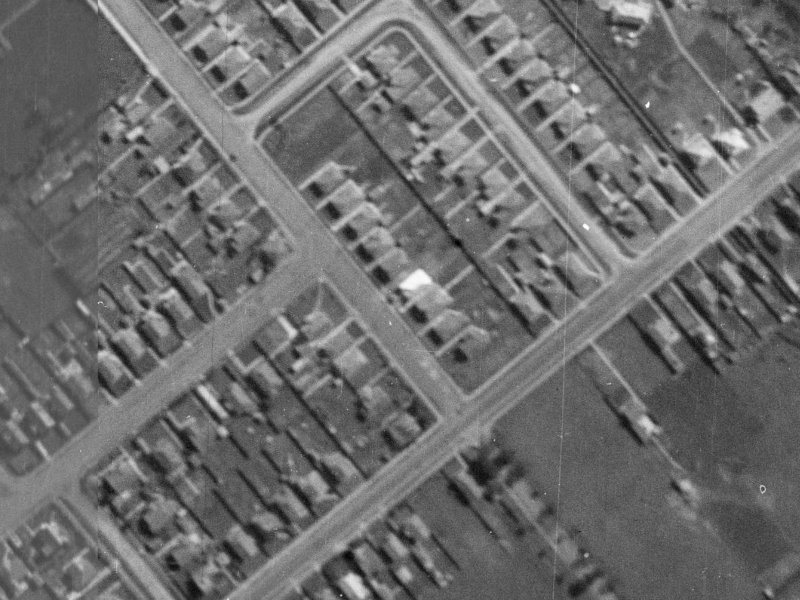 16 Simeon Street from the air, 1940-1944