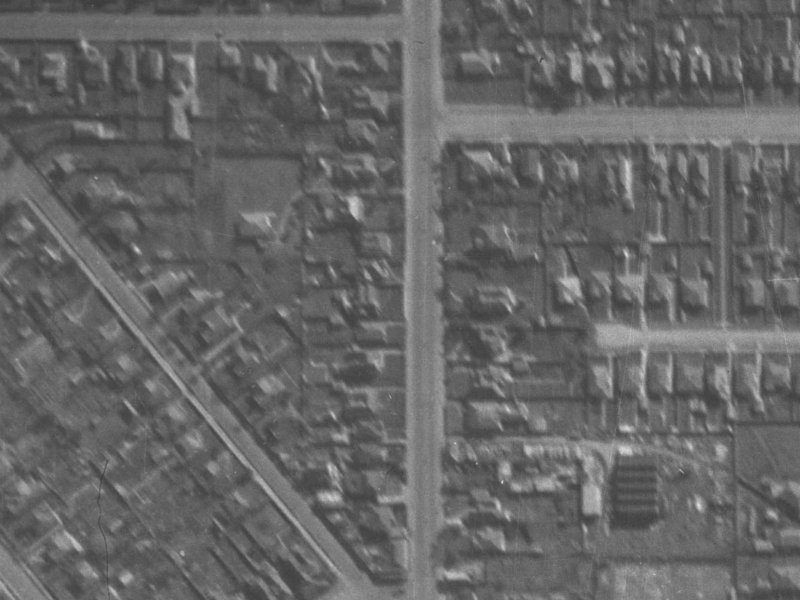 171A Colombo Street from the air, 1940-1944