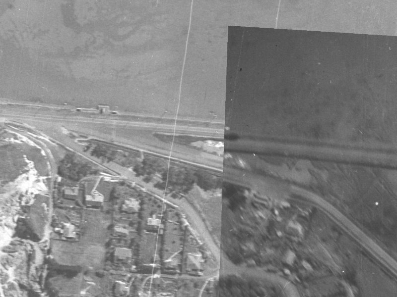 2 Mccormacks Bay Road from the air, 1940-1944