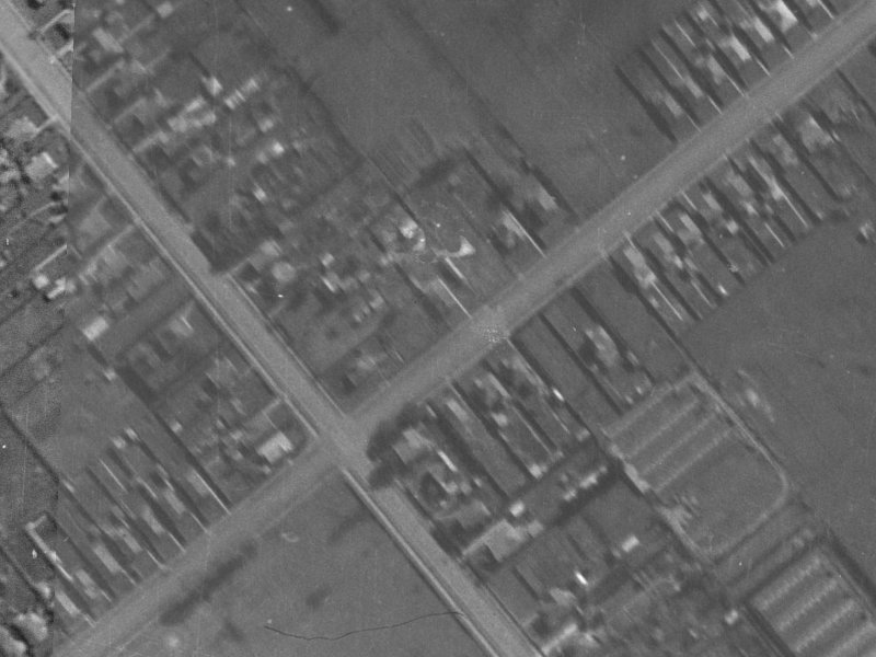 51 Cobham Street from the air, 1940-1944