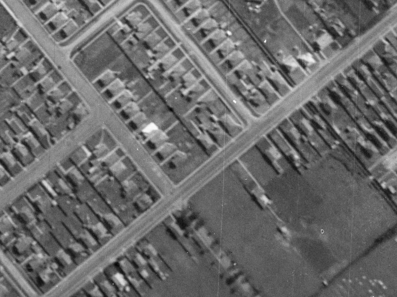 Milton Street from the air, 1940-1944